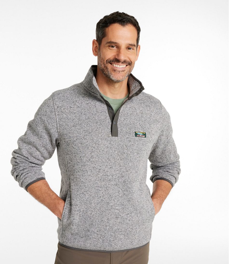 Men's L.L.Bean Sweater Fleece Pullover - L.L.Bean New