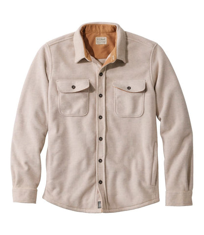 Men's Bean's Mariner Fleece Shirt - L.L.Bean Featured