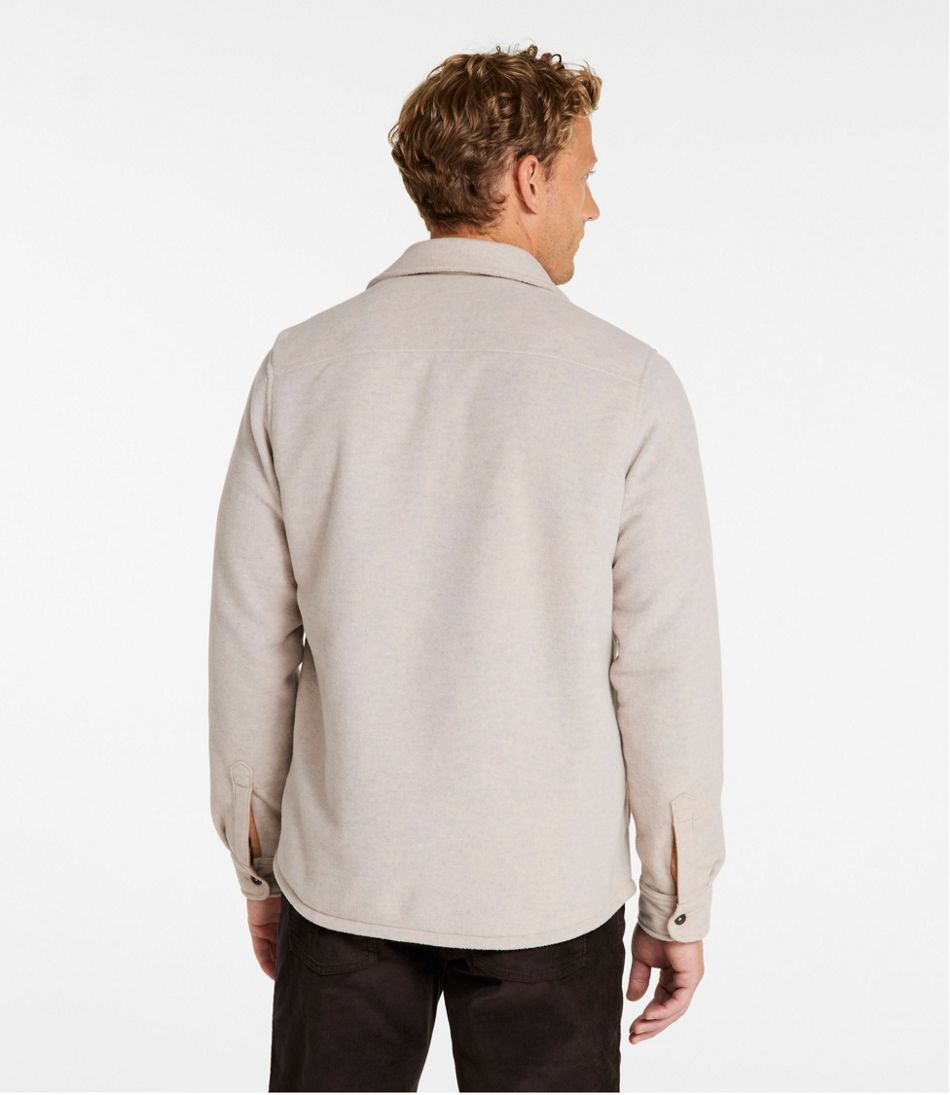 Men's Bean's Mariner Fleece Shirt - L.L.Bean Featured