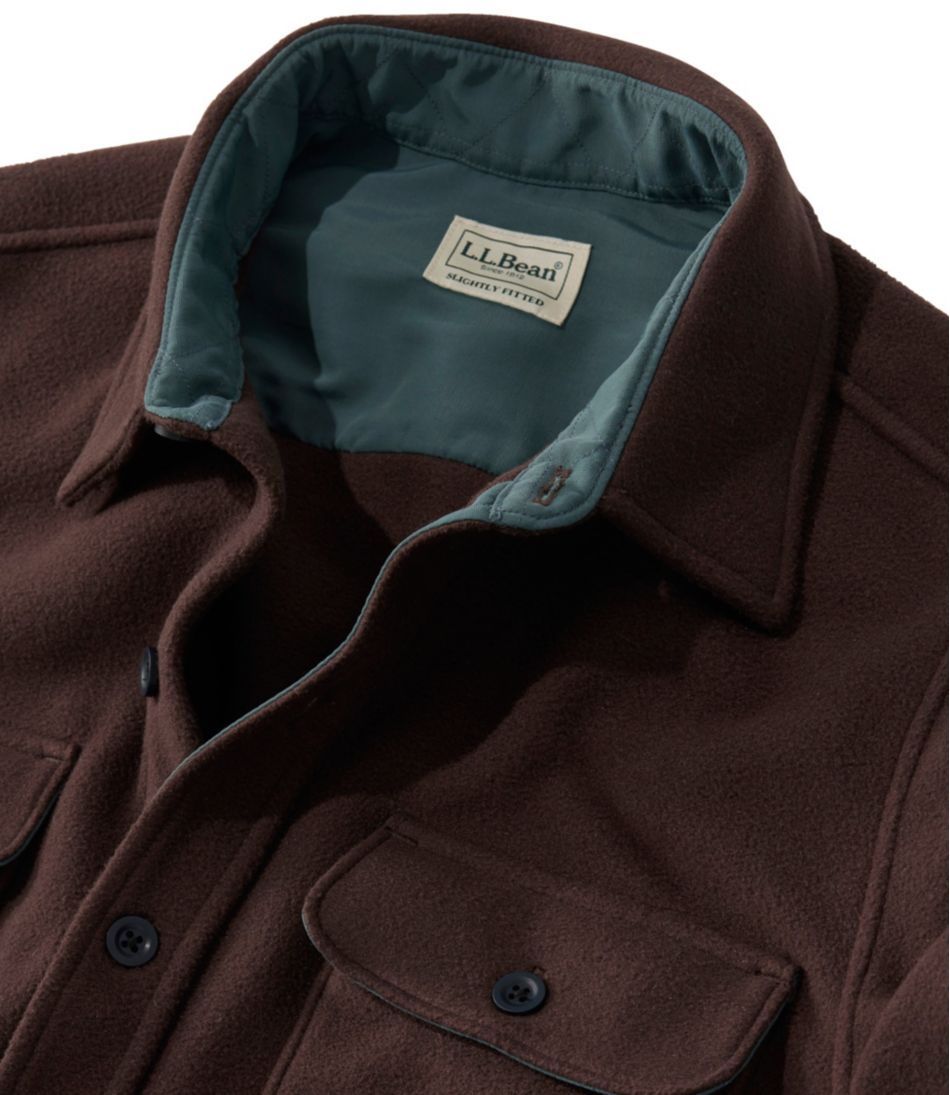 Men's Bean's Mariner Fleece Shirt - L.L.Bean Featured