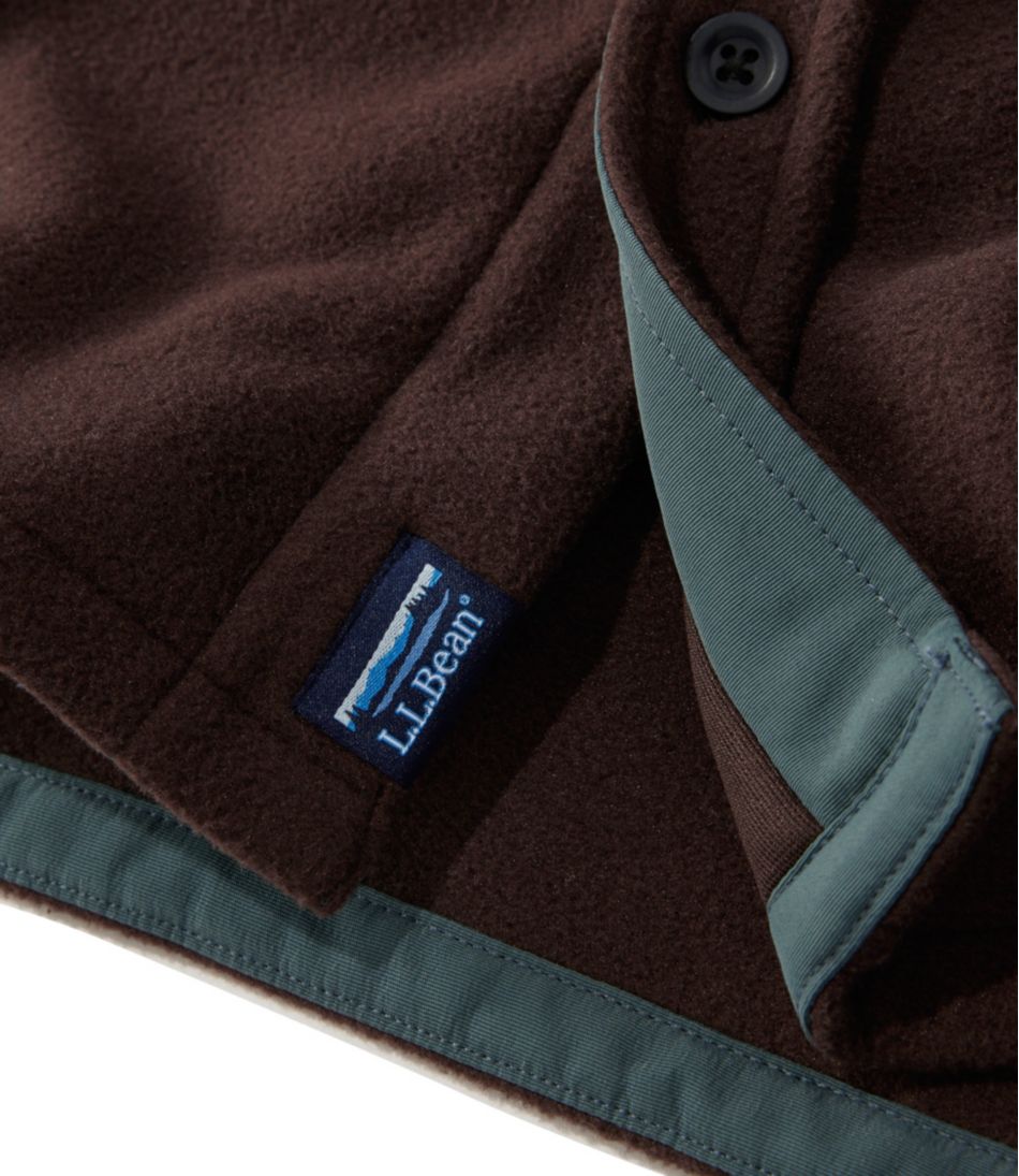 Men's Bean's Mariner Fleece Shirt - L.L.Bean Featured