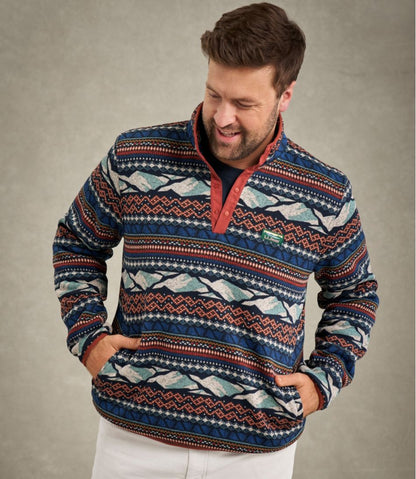 Men's L.L.Bean Sweater Fleece Pullover, Print - L.L.Bean Trending