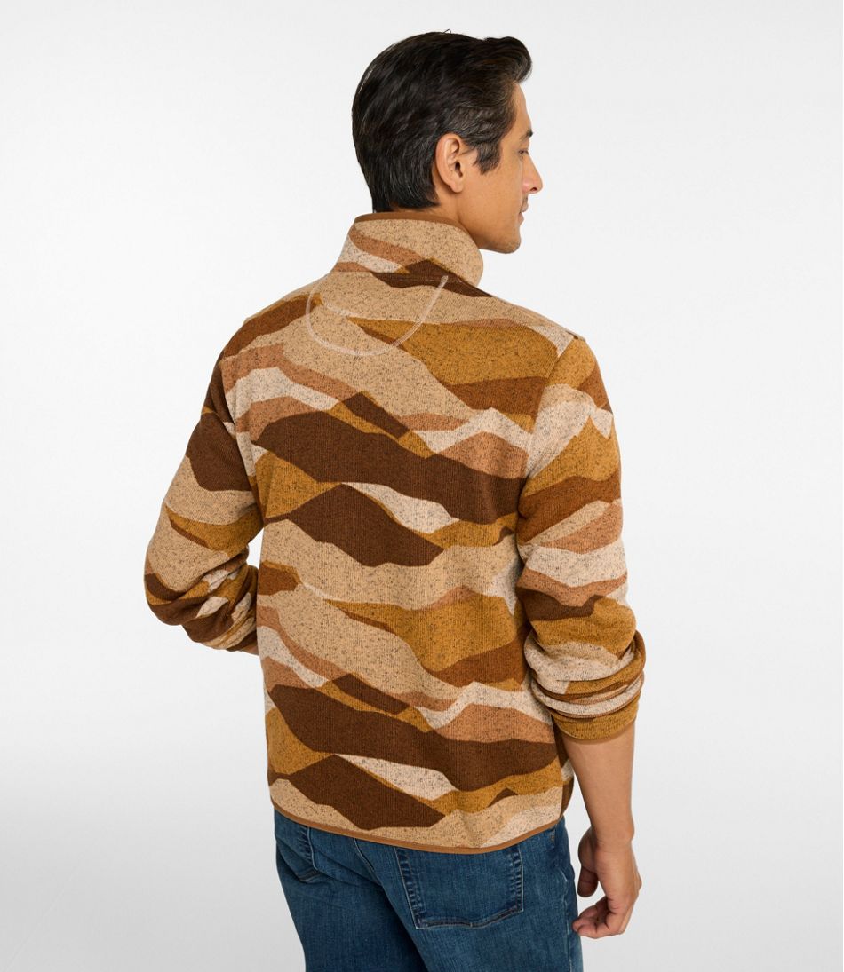 Men's L.L.Bean Sweater Fleece Pullover, Print - L.L.Bean Trending