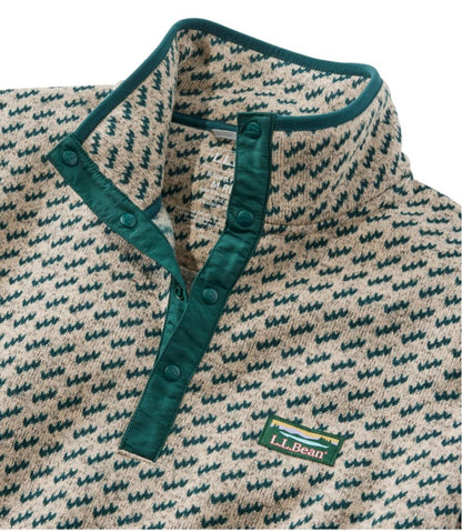 Men's L.L.Bean Sweater Fleece Pullover, Print - L.L.Bean Trending