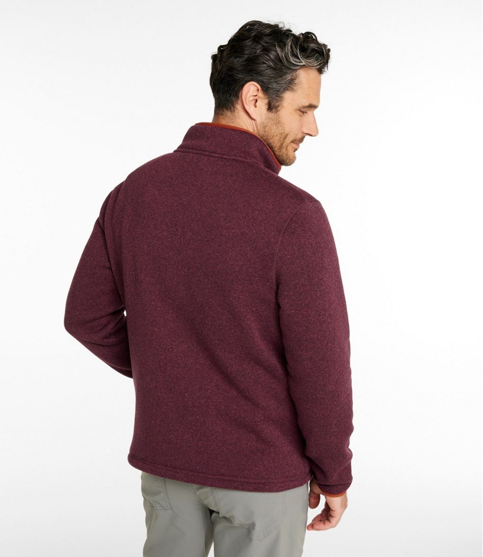 Men's Bean's Sweater Fleece Half-Zip Pullover - L.L.Bean Best Seller