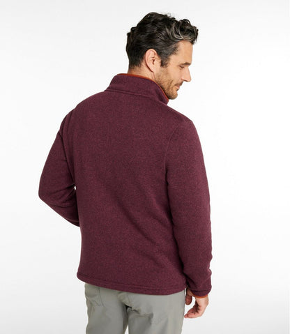 Men's Bean's Sweater Fleece Half-Zip Pullover - L.L.Bean Best Seller