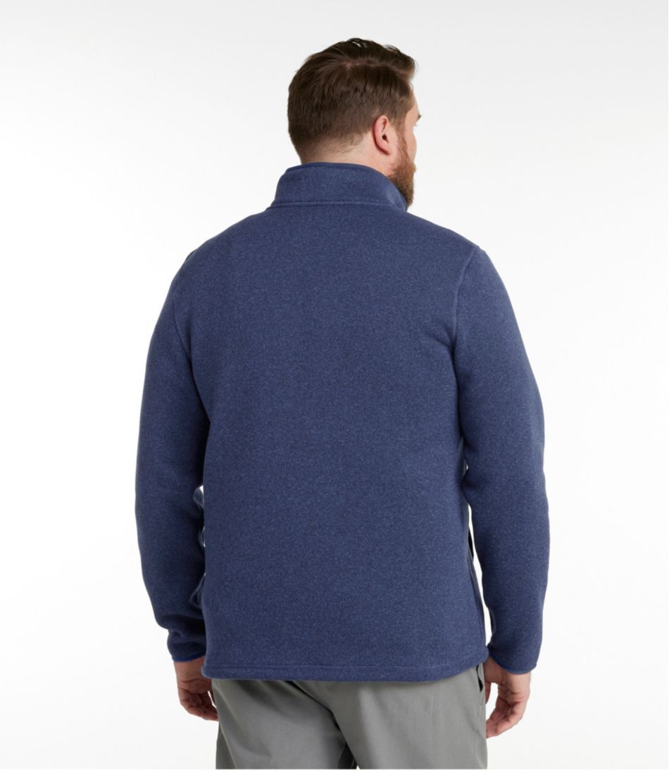 Men's Bean's Sweater Fleece Half-Zip Pullover - L.L.Bean Best Seller