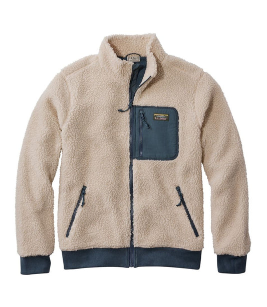 Men's Bean's Sherpa Fleece Jacket - L.L.Bean Signature