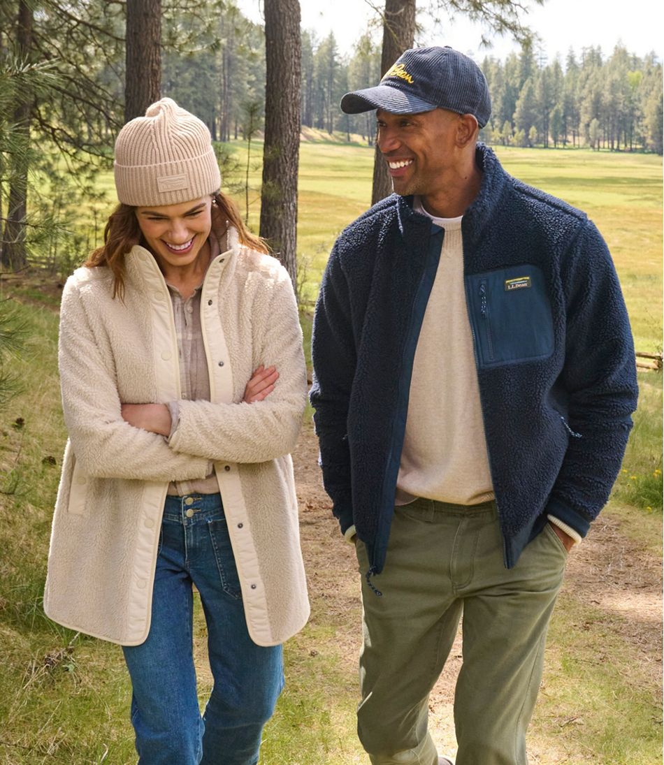Men's Bean's Sherpa Fleece Jacket - L.L.Bean Signature