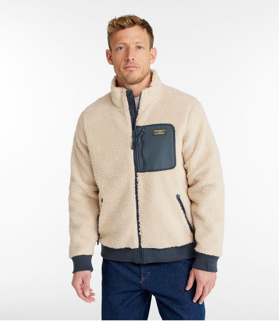 Men's Bean's Sherpa Fleece Jacket - L.L.Bean Signature