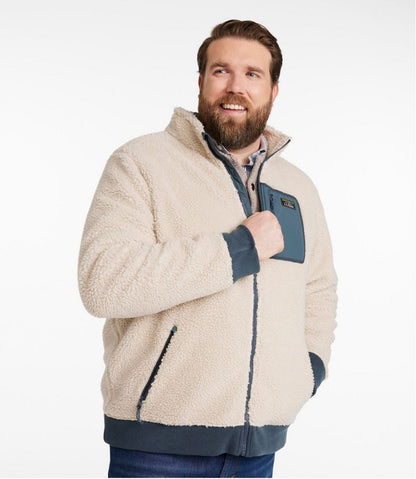 Men's Bean's Sherpa Fleece Jacket - L.L.Bean Signature