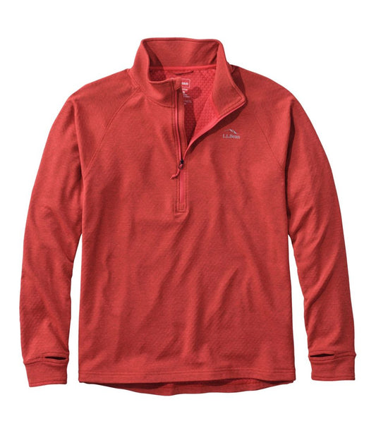 Men's Adventure Grid Fleece, Quarter-Zip - L.L.Bean Classic