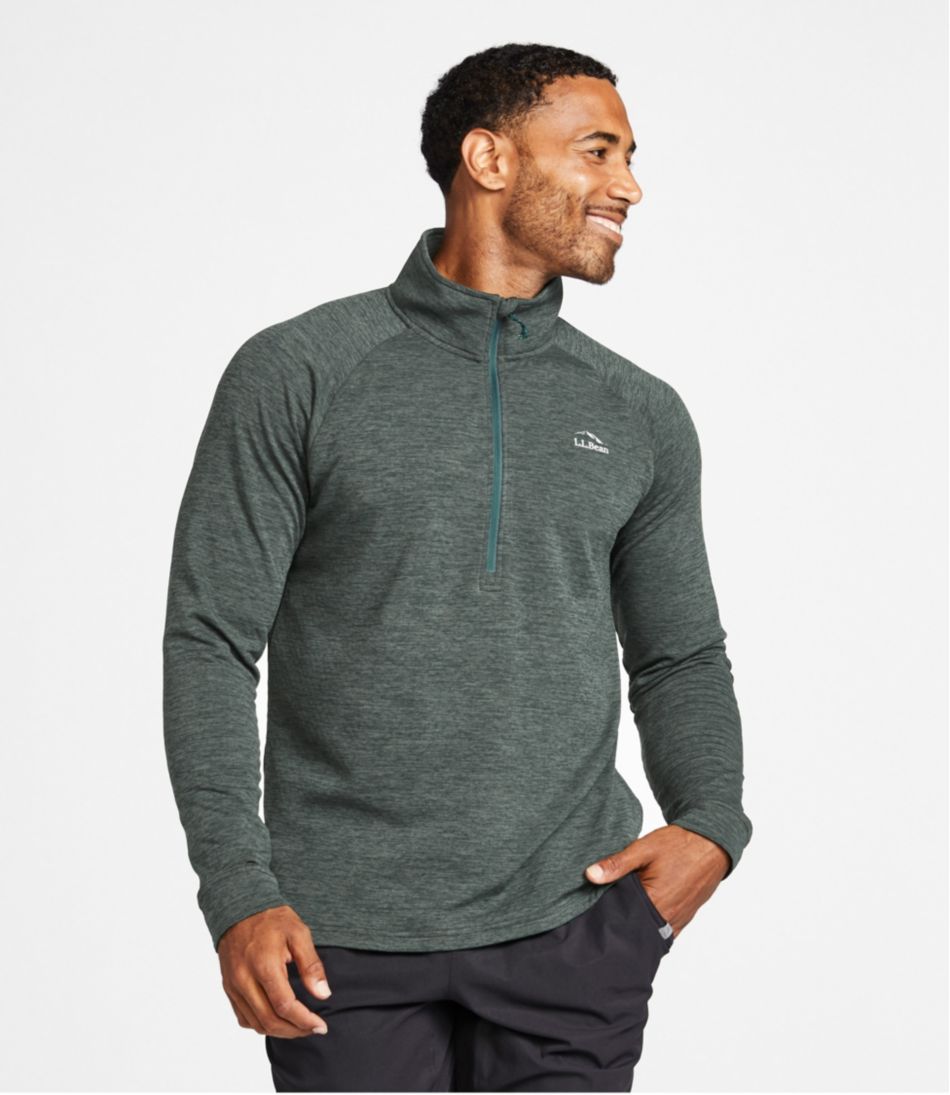 Men's Adventure Grid Fleece, Quarter-Zip - L.L.Bean Classic