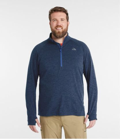Men's Adventure Grid Fleece, Quarter-Zip - L.L.Bean Classic