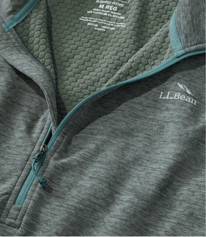 Men's Adventure Grid Fleece, Quarter-Zip - L.L.Bean Classic
