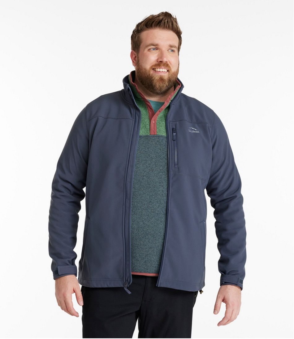 Men's Bean's Windproof Softshell Jacket - L.L.Bean Essential