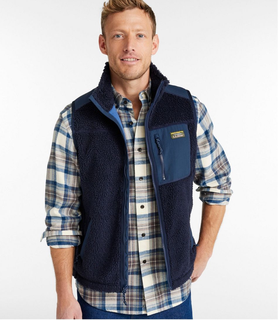 Men's Bean's Sherpa Vest - L.L.Bean Latest