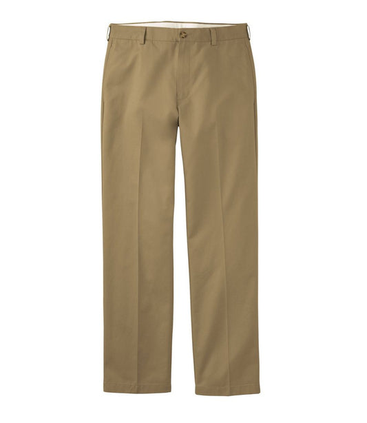 Men's Wrinkle-Free Double L® Chinos, Natural Fit, Hidden Comfort, Plain Front - L.L.Bean Top Pick