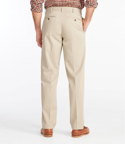 Men's Wrinkle-Free Double L® Chinos, Classic Fit, Plain Front - L.L.Bean New