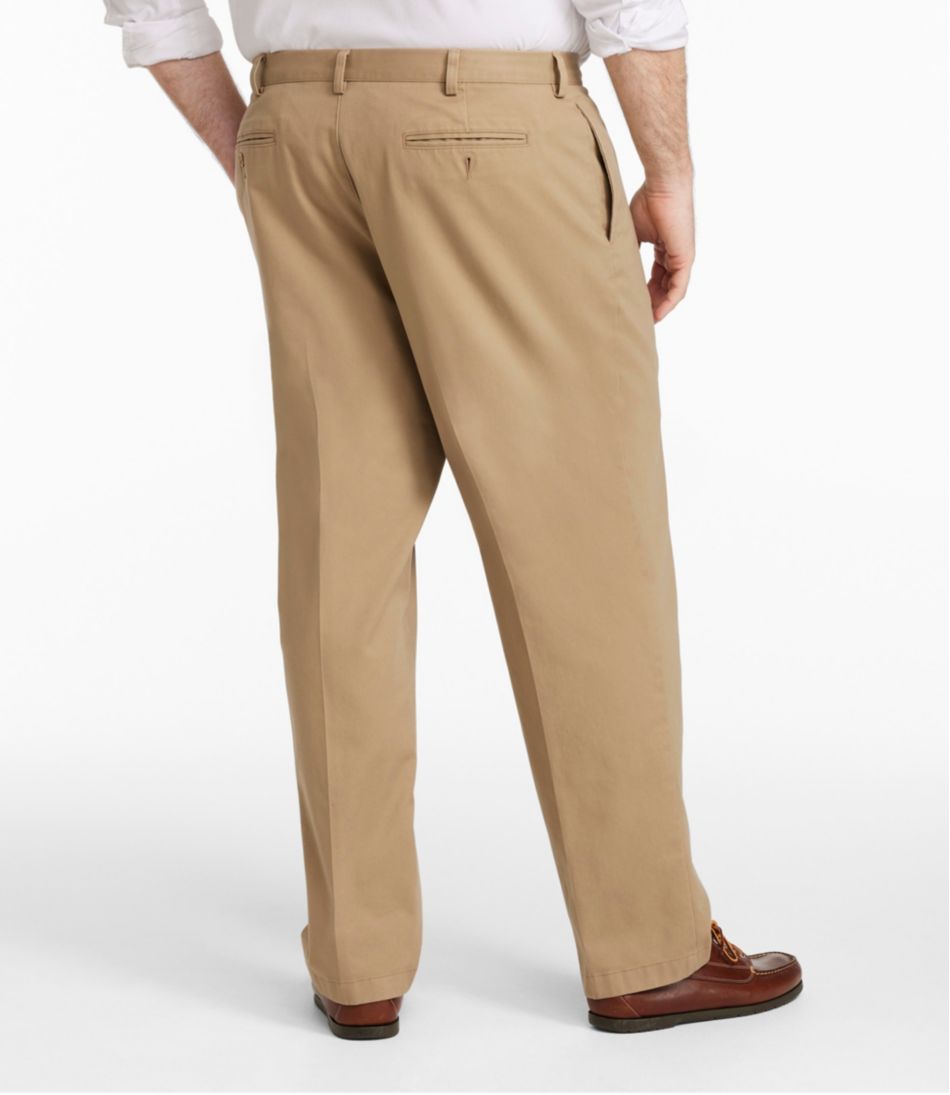 Men's Wrinkle-Free Double L® Chinos, Classic Fit, Plain Front - L.L.Bean New