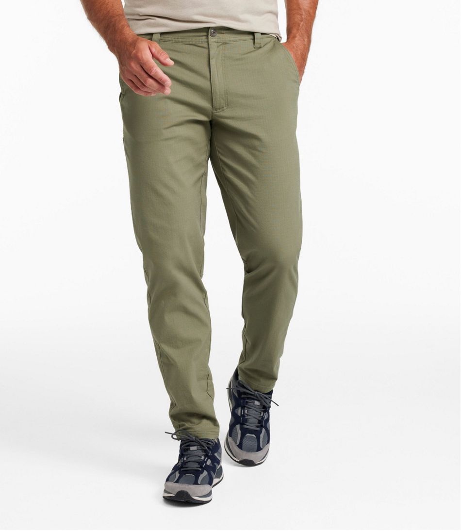 Men's Explorer Ripstop Pants, Fixed Waist, Standard Fit, Tapered Leg - L.L.Bean Classic