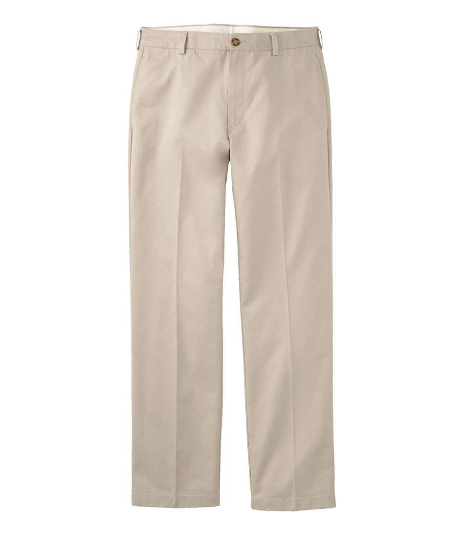 Men's Wrinkle-Free Double L® Chinos, Natural Fit, Plain Front - L.L.Bean Customer Favorite