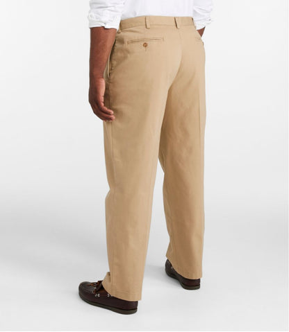 Men's Wrinkle-Free Double L® Chinos, Natural Fit, Plain Front - L.L.Bean Customer Favorite