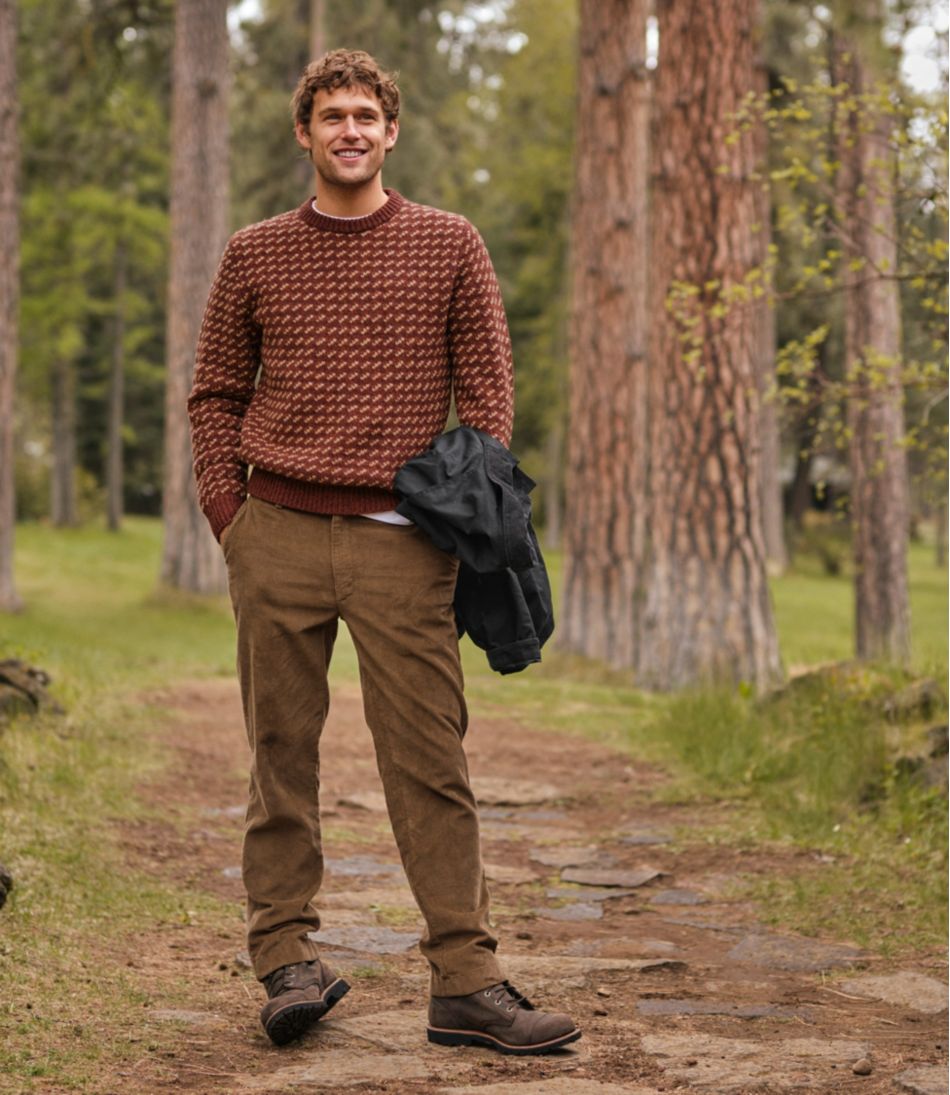 Men's L.L.Bean Stretch Country Corduroy Pants, Classic Fit, Plain Front - L.L.Bean Featured