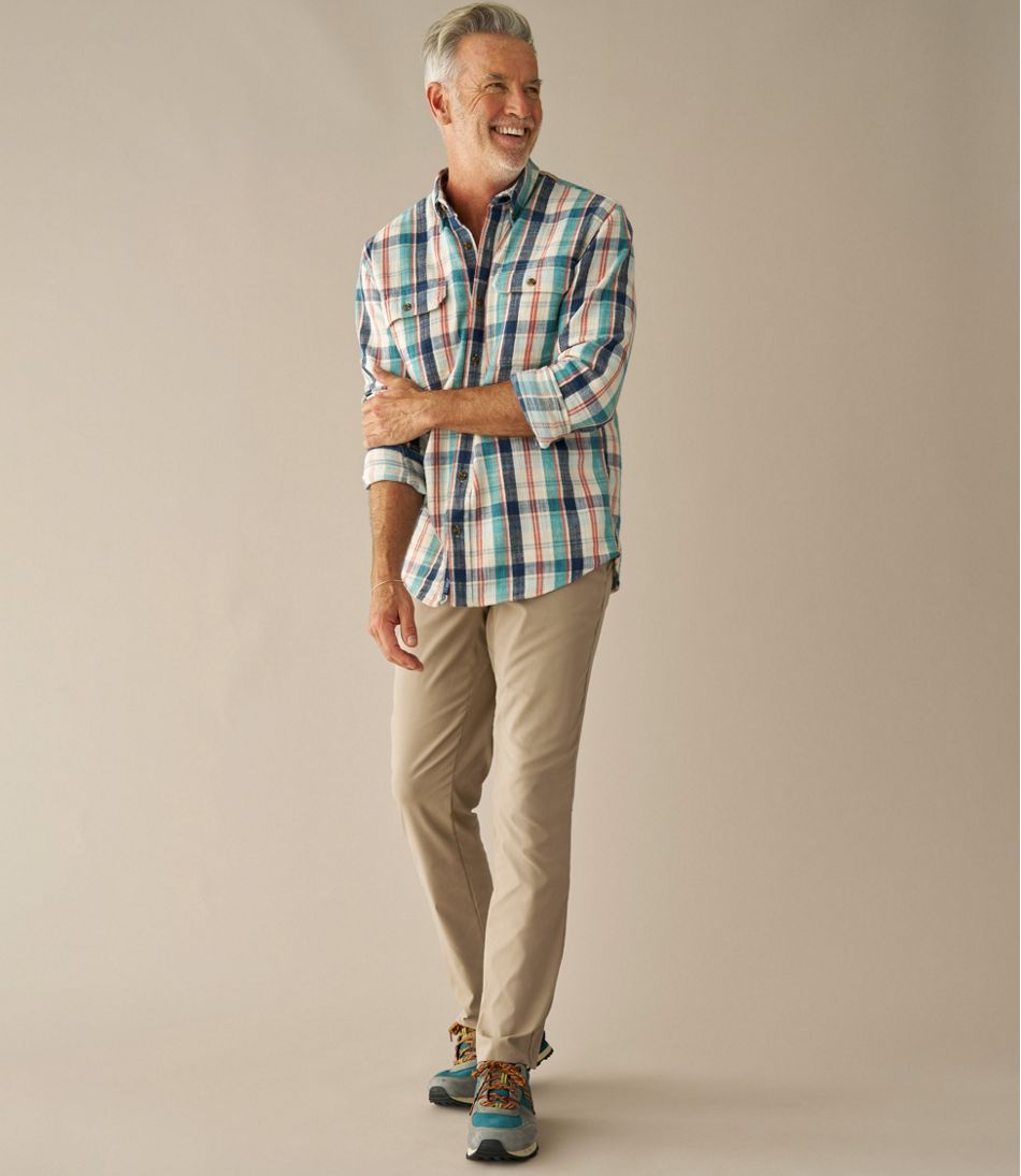 Men's VentureStretch Commuter Chinos, Tapered Leg - L.L.Bean Trending