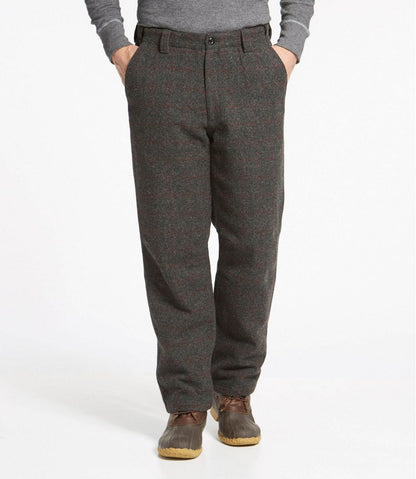 Men's Maine Guide Wool Pants with PrimaLoft, Plaid - L.L.Bean Featured