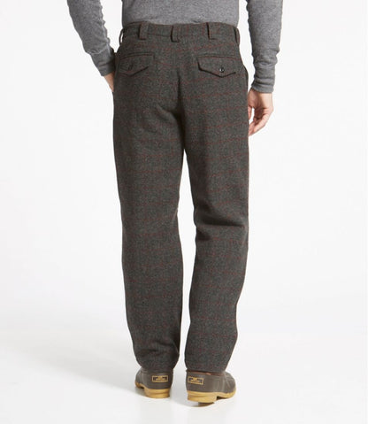 Men's Maine Guide Wool Pants with PrimaLoft, Plaid - L.L.Bean Featured