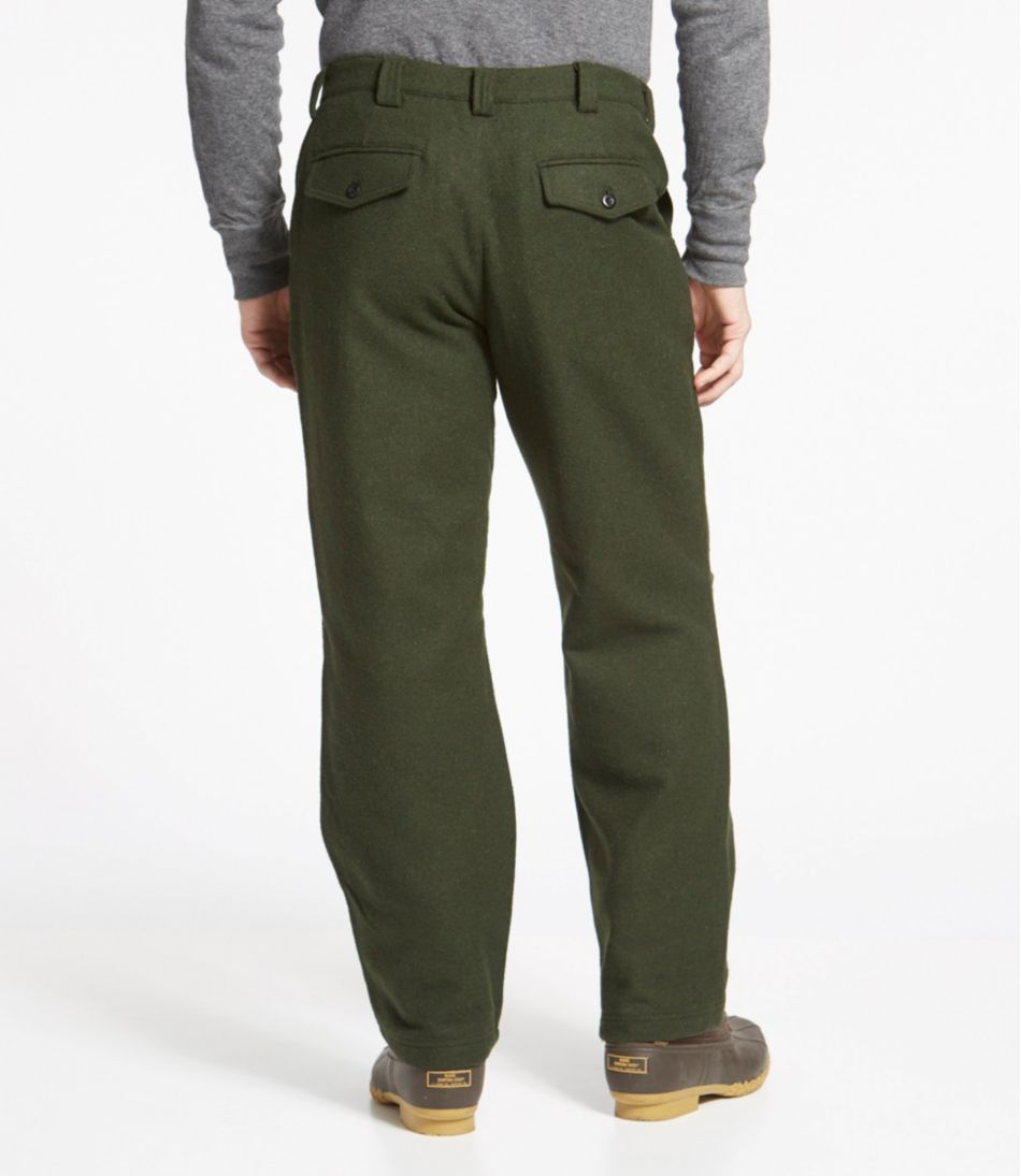Men's Maine Guide Wool Pants with PrimaLoft - L.L.Bean Signature
