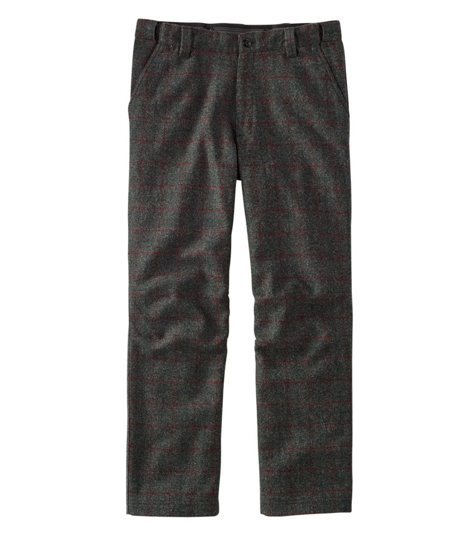 Men's Maine Guide Wool Pant, Malone Plaid - L.L.Bean Classic