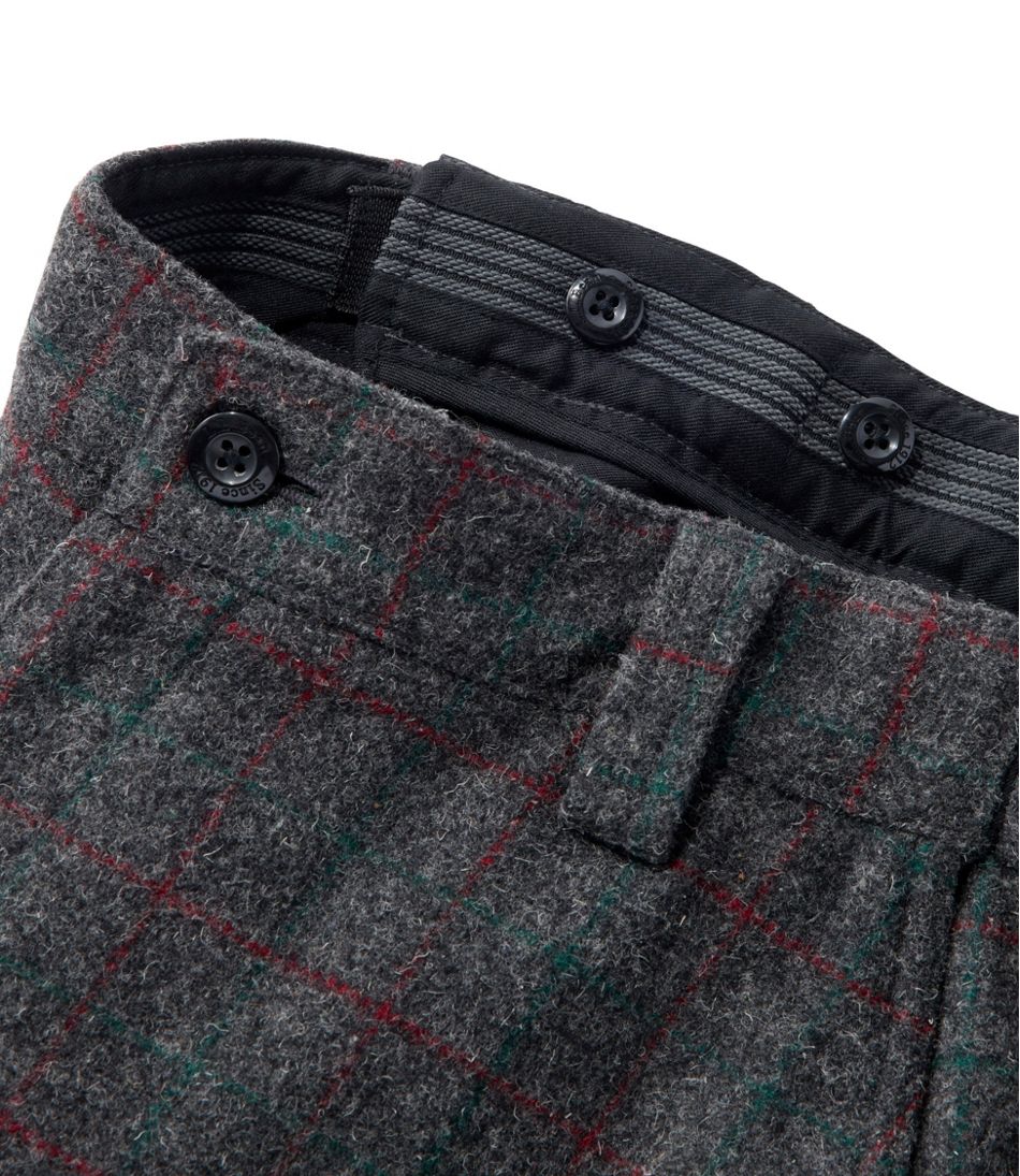 Men's Maine Guide Wool Pant, Malone Plaid - L.L.Bean Classic