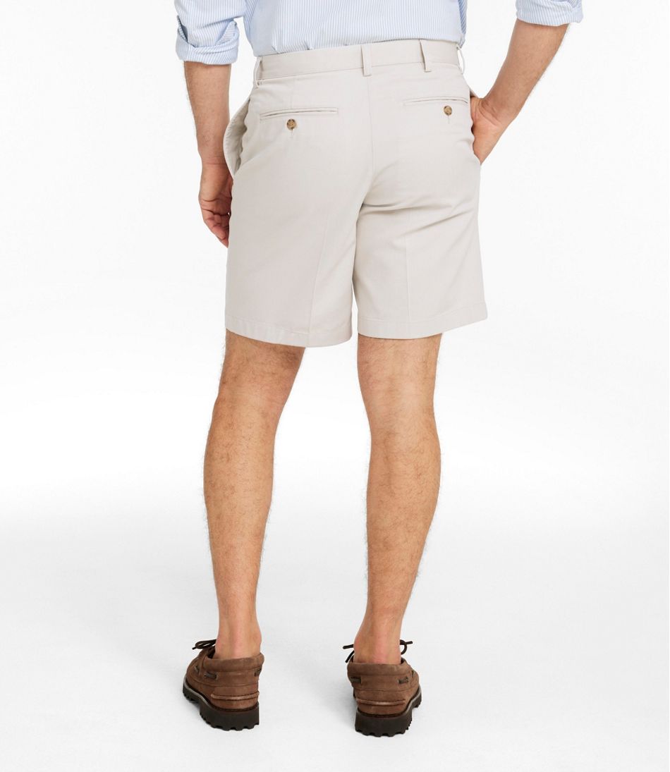 Men's Wrinkle-Free Double L® Chino Shorts, Classic Fit, 8" - L.L.Bean Recommended
