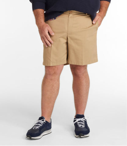Men's Wrinkle-Free Double L® Chino Shorts, Classic Fit, 8" - L.L.Bean Recommended