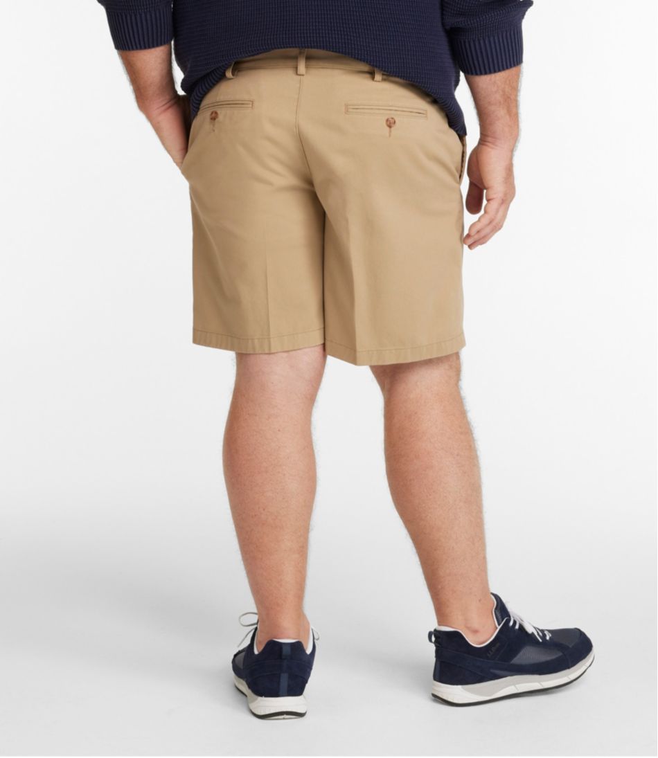 Men's Wrinkle-Free Double L® Chino Shorts, Classic Fit, 8" - L.L.Bean Recommended