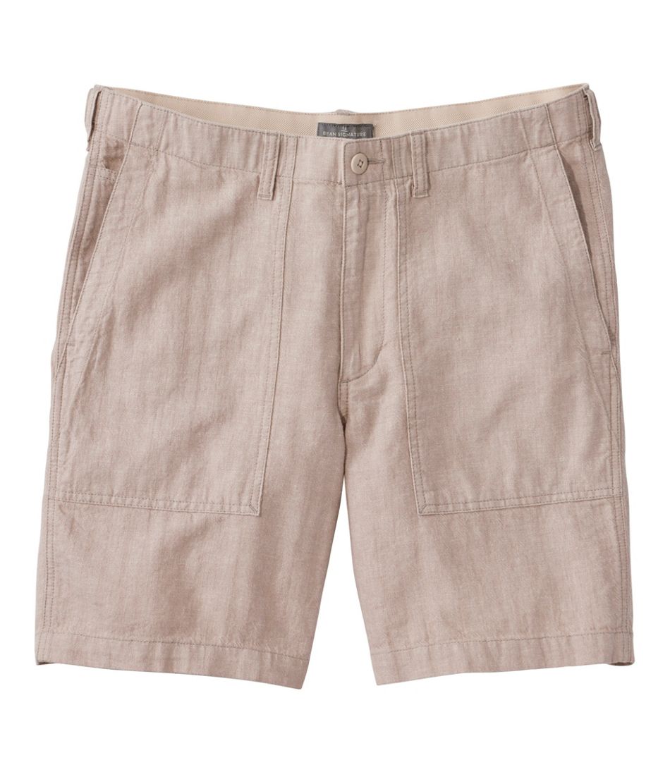Men's Signature Herringbone Shorts, 8" - L.L.Bean Popular