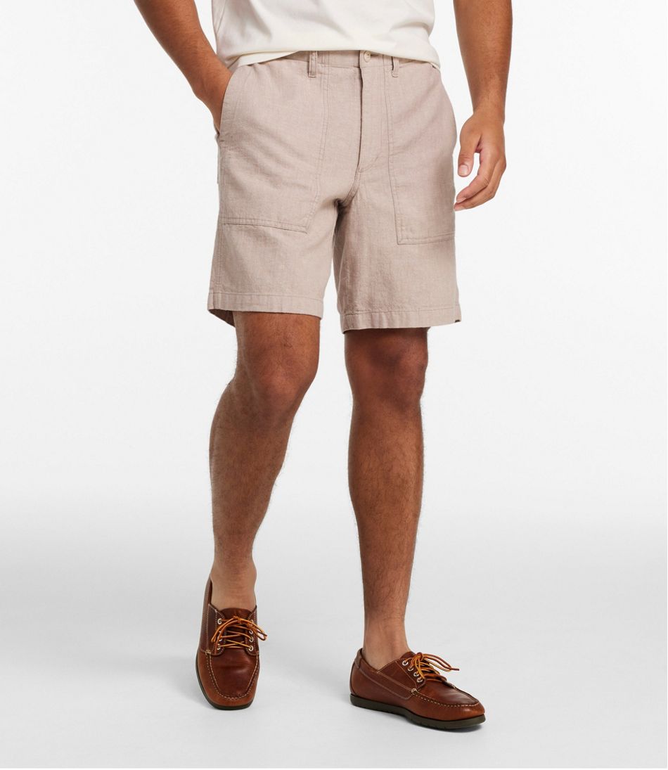 Men's Signature Herringbone Shorts, 8" - L.L.Bean Popular