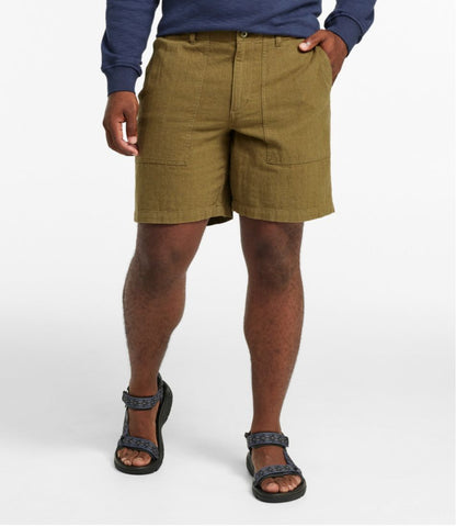 Men's Signature Herringbone Shorts, 8" - L.L.Bean Popular