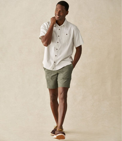 Men's Sunwashed Cotton Shorts, 8" - L.L.Bean Essential
