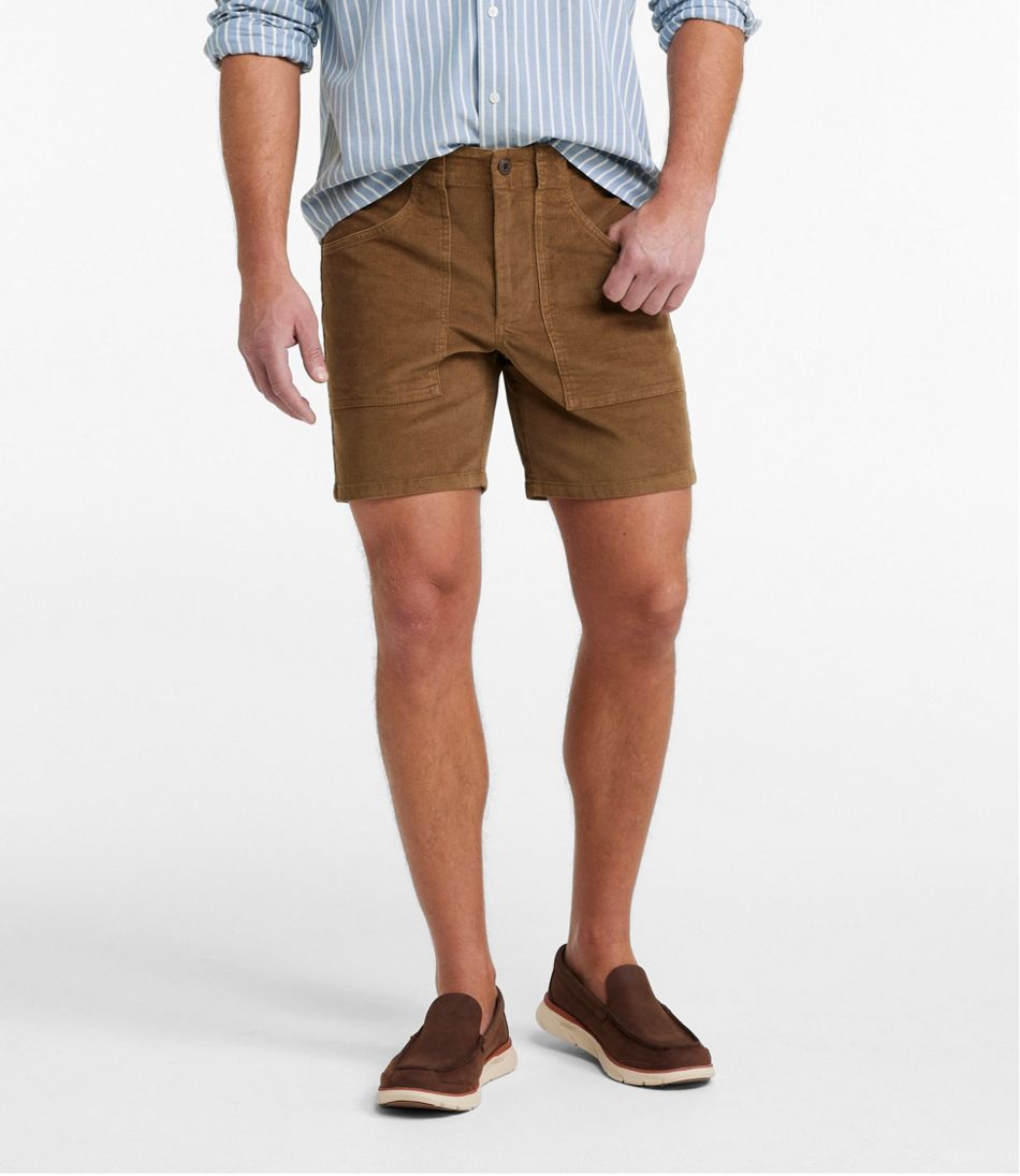 Men's BeanFlex® Corduroy Shorts, 7" - L.L.Bean Value