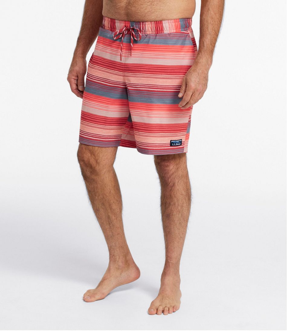 Men's Vacationland Stretch Swim Trunks, Print, 8" - L.L.Bean Trusted