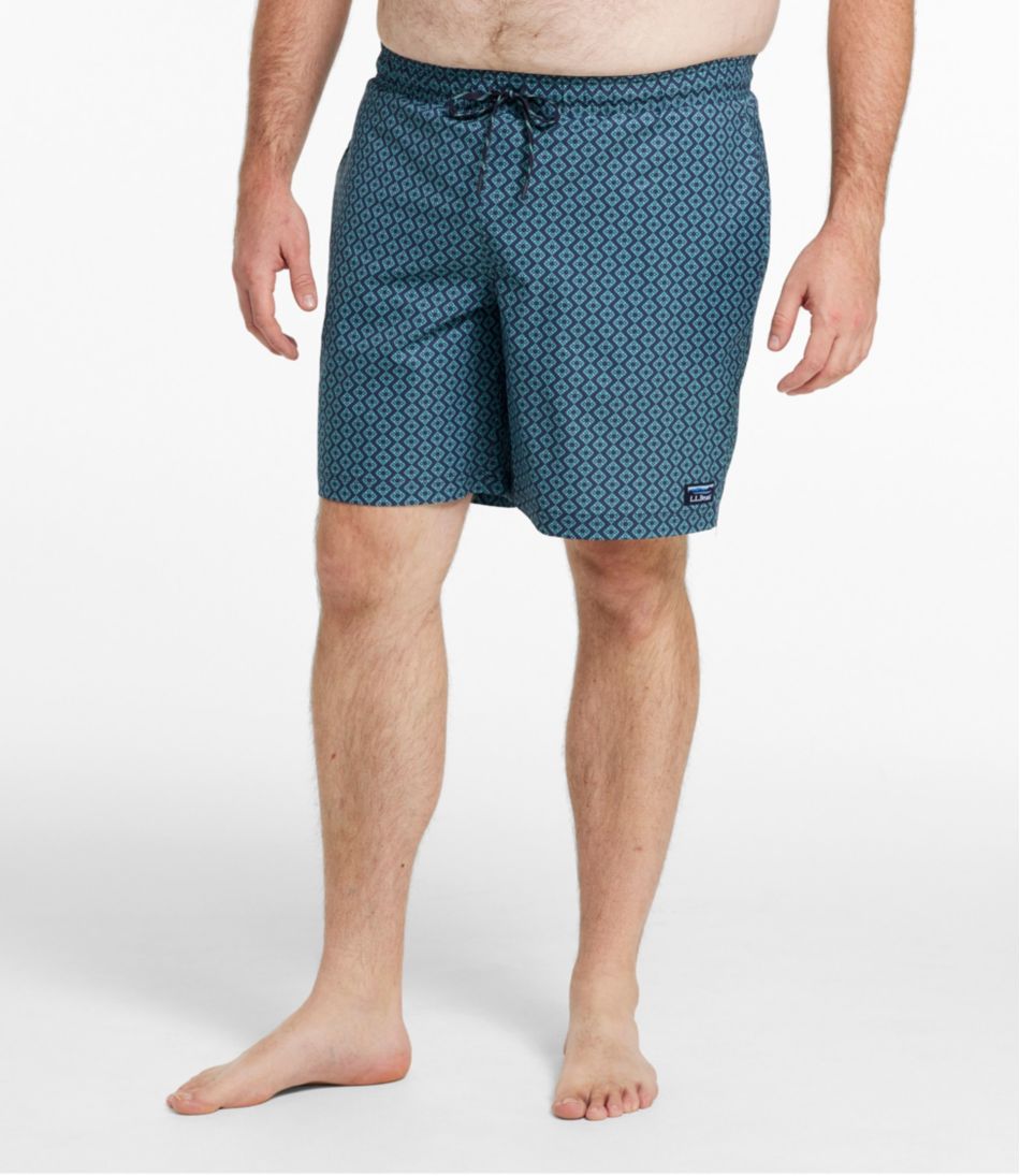 Men's Vacationland Stretch Swim Trunks, Print, 8" - L.L.Bean Trusted