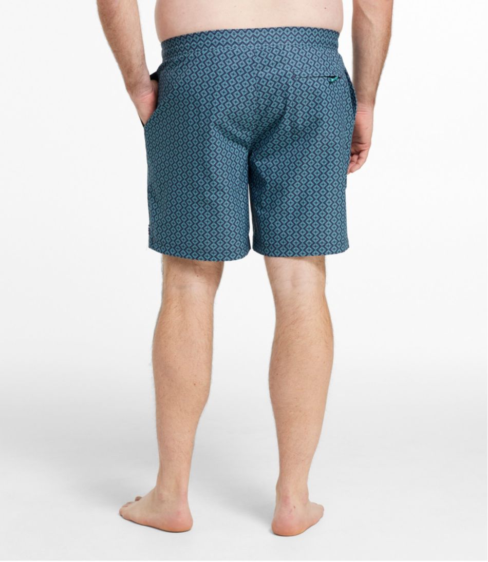 Men's Vacationland Stretch Swim Trunks, Print, 8" - L.L.Bean Trusted