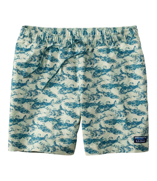 Men's Vacationland Stretch Swim Trunks, Print, 6" - L.L.Bean Premium