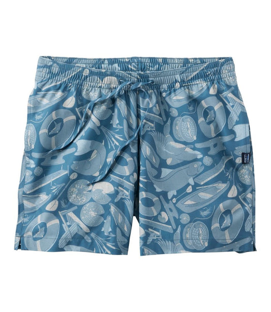 Men's Bold Coast Swim Trunks, 5" - L.L.Bean New