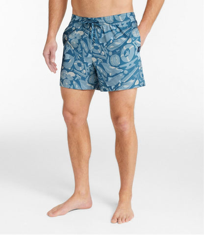 Men's Bold Coast Swim Trunks, 5" - L.L.Bean New
