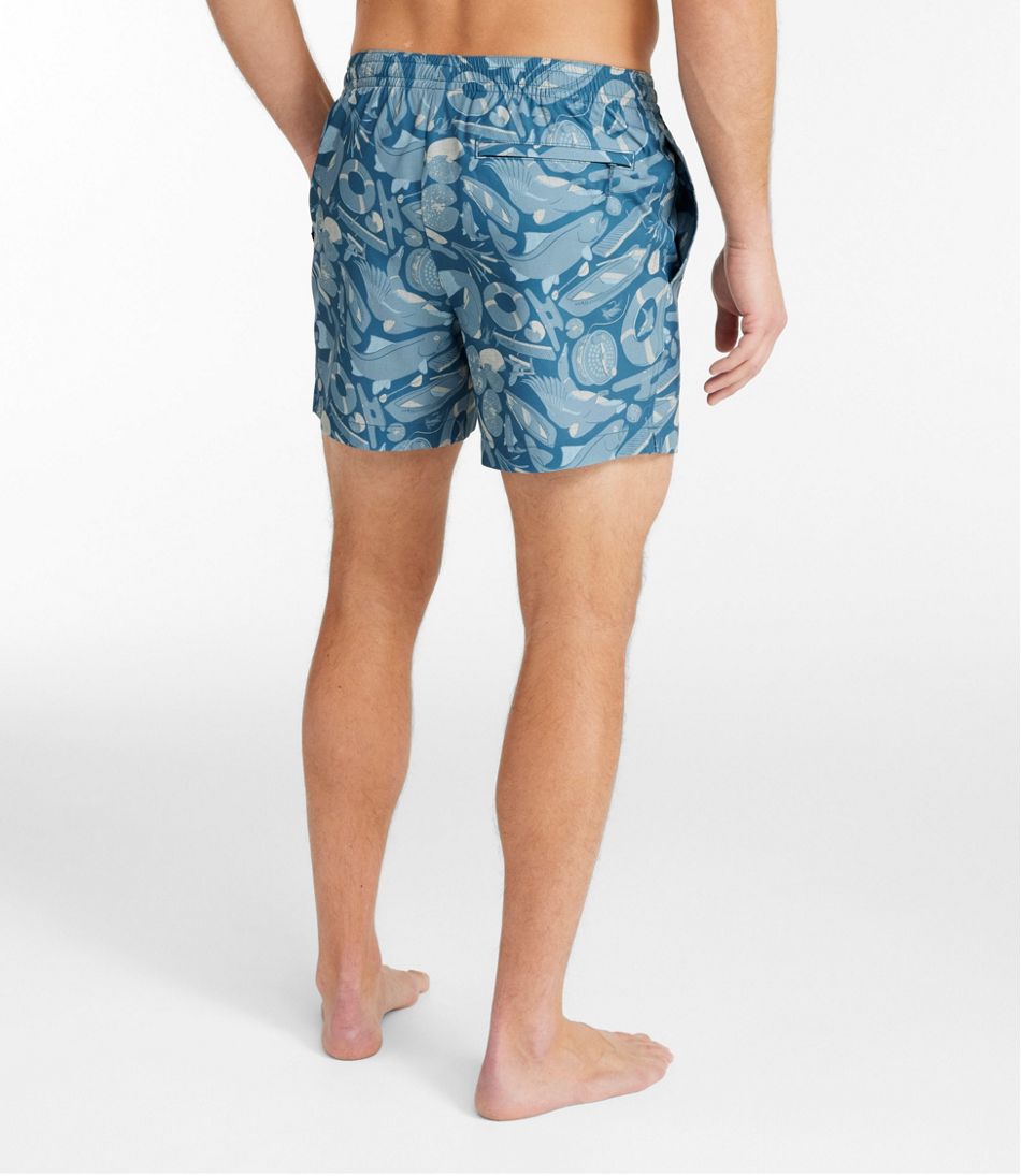 Men's Bold Coast Swim Trunks, 5" - L.L.Bean New