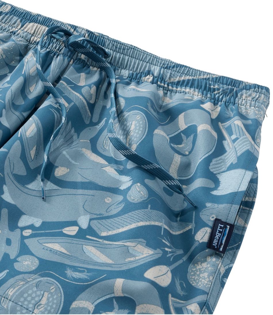 Men's Bold Coast Swim Trunks, 5" - L.L.Bean New